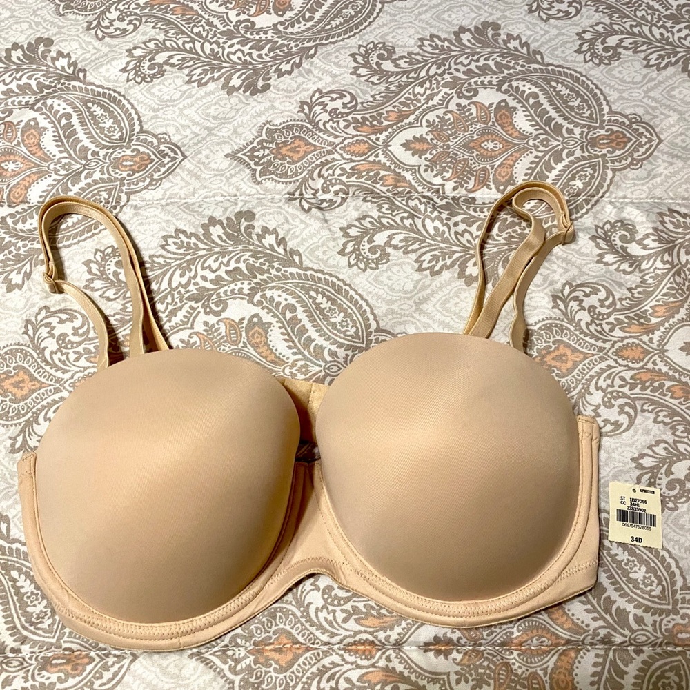 Victoria Secret Pink Multi-way Bra sz 34D